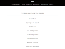 Tablet Screenshot of expatrelocationservices.com